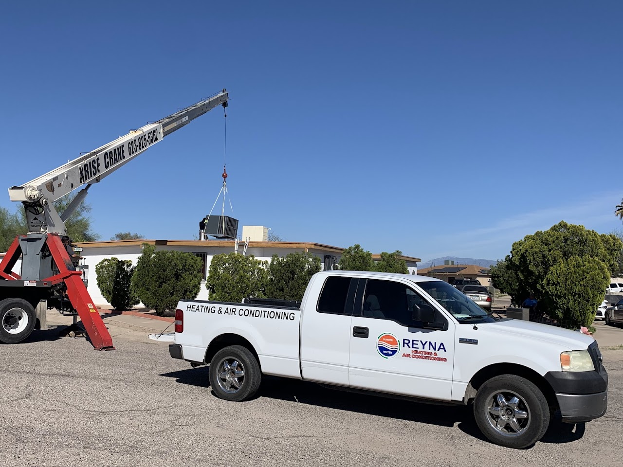 Reyna Heating and Air Conditioning project